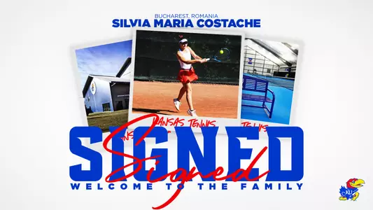 Kansas Tennis Welcomes Silvia Maria Costache Image