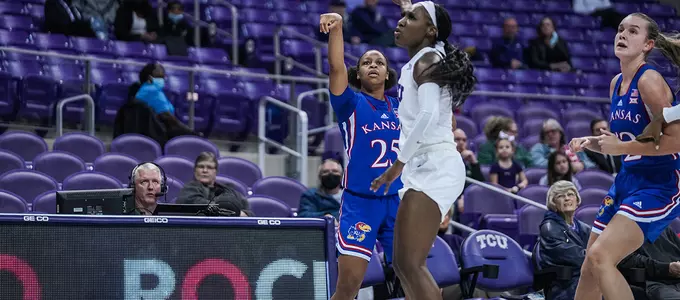 Jayhawks Earn 78-72 Big 12 Road Win at TCU Image