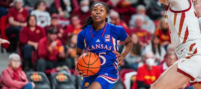 Jayhawks Upended by No. 13 Cyclones Image