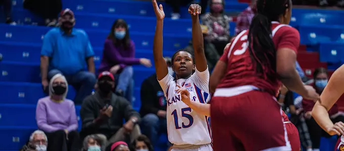 Kansas Falls in Big 12 Opener to No. 23/25 Oklahoma, 82-68 Image