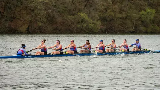 Rowing Completes Big 12 / Big 10 Double Dual in Kansas City Image