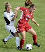 No. 8 Kansas Soccer Gets Past Auburn in Double Overtime Image