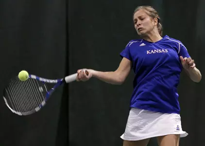 Kansas Tennis Defeats Iowa State in Big 12 Opener, 6-1 Image