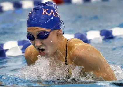Jayhawks Fall Short Against Air Force, 154-146 Image