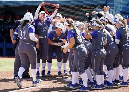Jayhawks Drop Doubleheader to McNeese State Image