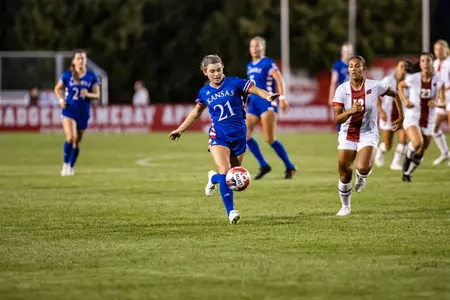 Kansas Draws at Wisconsin in Season Opener Image