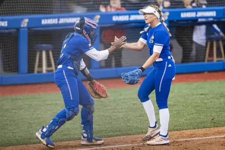 Jayhawks Defeat No. 19/13 Baylor, 2-0, to Clinch Big 12 Series Image