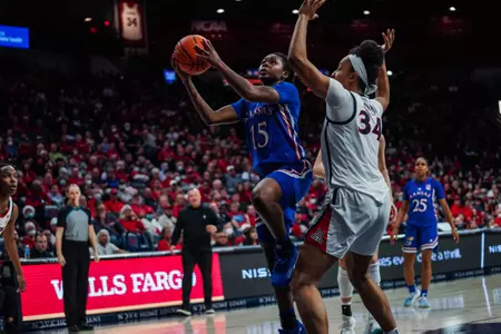 Jayhawks Rout 12th-Ranked Wildcats Image