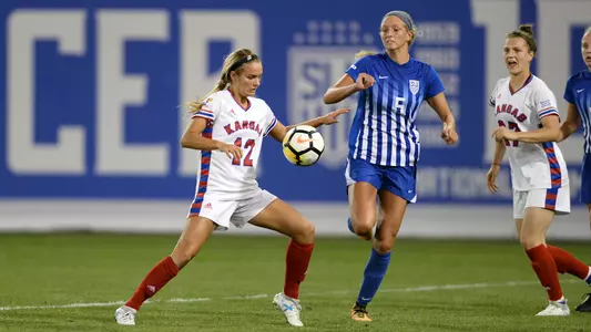 No. 19 Kansas and Saint Louis play to 1-1 draw Image