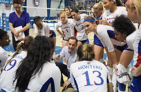Competitive depth featured in Kansas volleyball’s 2017 nonconference schedule Image