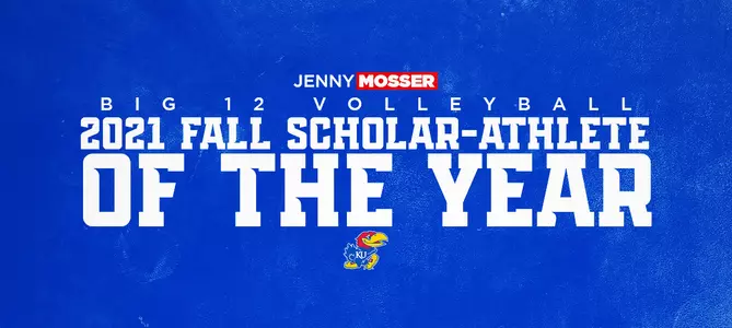 Mosser named Big 12 Scholar-Athlete of the Year Image
