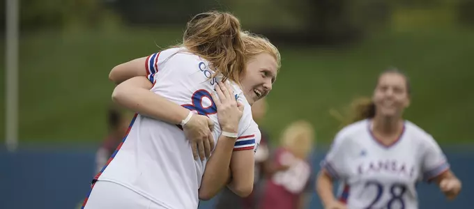 Jayhawks strike early and often in 6-0 win over Ramblers Image