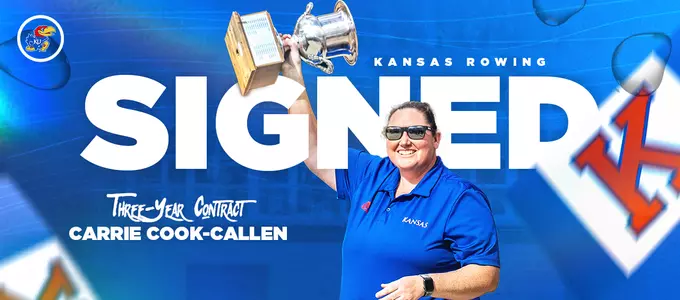 Kansas Inks Rowing Coach Carrie Cook-Callen New Three-Year Deal Image