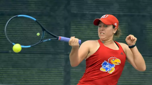 Kansas closes out fall 2018 tennis season Image