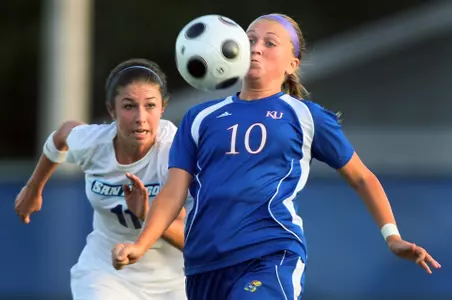 No. 22 Kansas Soccer Routs No. 18 San Diego, 5-0 Image