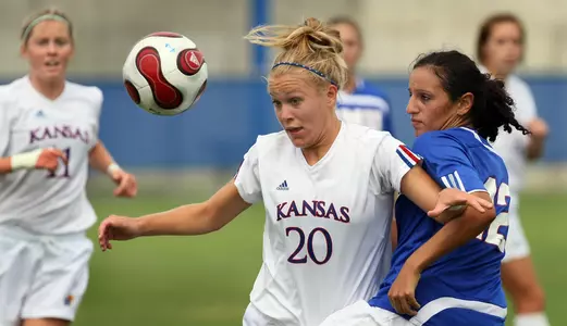 Morris, Dolinsky Spark Kansas Past Drake, 2-1 Image