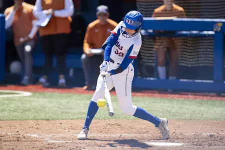 Kansas Held Scoreless in Series Finale vs. No. 1 Texas Image
