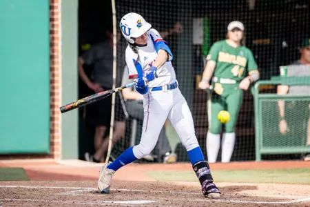 Kansas Drops Pair of Games Saturday in Waco Image