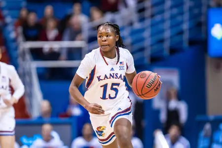 Strong Second Half Moves Kansas to a Perfect 10-0 Image