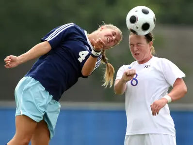 Kansas Wins Season Opener, 2-0 at Drake Image