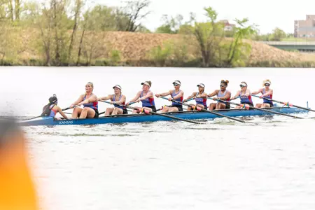 Rowing Places Fifth at Big 12 Championships Image