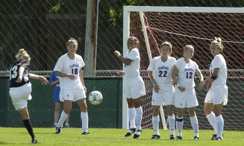 Jayhawk Soccer Drops No. 7 Clemson to Remain Unbeaten Image