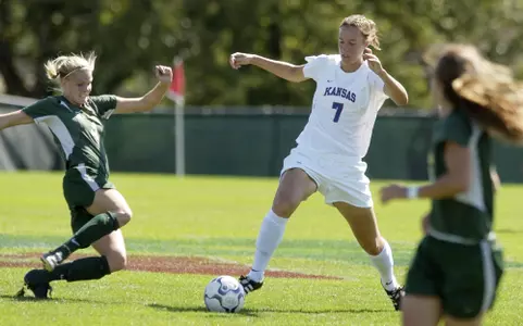 No. 8 Kansas Soccer Rebounds to Defeat Mississippi Image