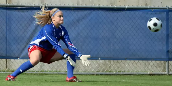 Kansas Soccer Rebounds with 3-2 Victory at Iowa State Image