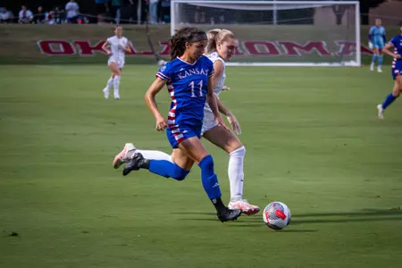 Kansas Earns Draw in Conference Opener at Oklahoma Image
