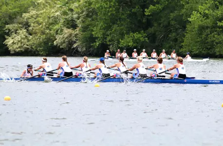 Kansas Advances Five Boats to Grand Finals of Big 12 Rowing Championship Image