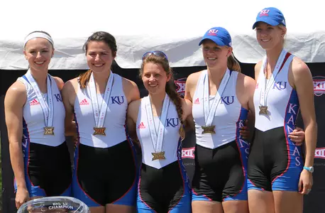 Kansas Places Third at Big 12 Rowing Championship Image