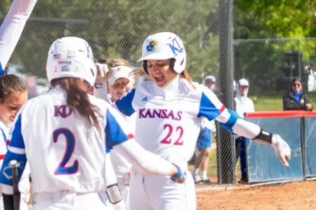 Jayhawks Run Rule Stephen F. Austin, 8-0 in Five Innings Image