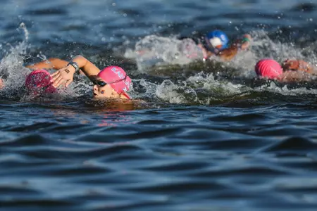 Jayhawks Host Successful CSCAA Open Water Championship Friday Image
