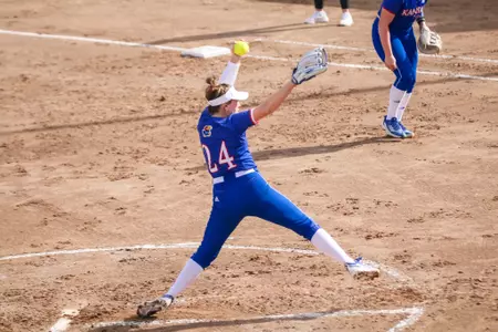 Kansas Holds Cal State Fullerton to a One-Hit Shutout Image