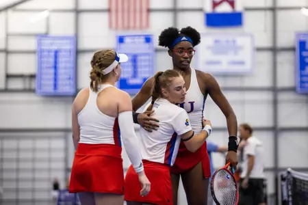 No. 21 Kansas Sweeps No. 68 Tulsa, 4-0 Image
