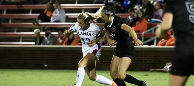No. 25 Cowgirls overpower No. 21 Jayhawks, 5-2 Image