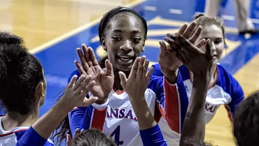 Burse, Hill carry Jayhawks in 3-1 win over Drake Image