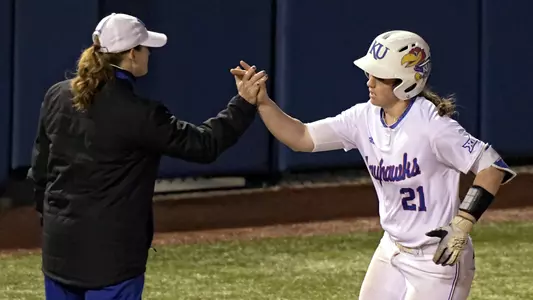Kansas defeats UMKC, 4-3, to open Jayhawk Invitational Image