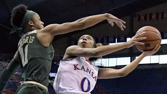 Jayhawks fall to No. 6 Baylor, 83-48 Image