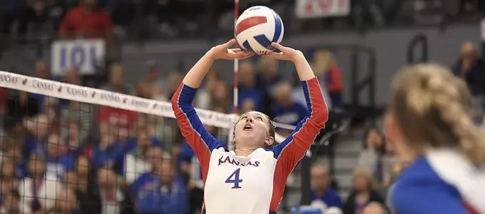 Jayhawks drop match against No. 2 Baylor to open Big 12 play Image