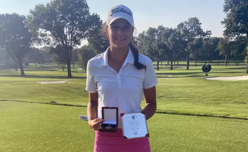 Kansas Freshman Lyla Louderbaugh Wins U.S. Girls’ Junior Qualifying Image