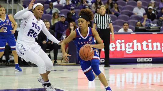 Kansas comeback falls short at TCU Image