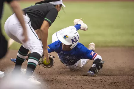 Kansas Drops Doubleheader Against North Texas Image