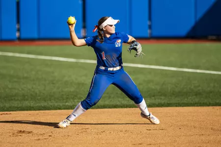 No. 1 Oklahoma Tops No. 24 Kansas to Clinch Series Image