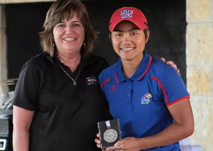 Kawinpakorn Sets KU Record in Tying for Second at Big 12 Championship Image