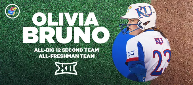 Bruno Honored by Big 12 After Standout Freshman Season Image