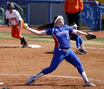 Big 12 Honors Pille for Midweek Gem Image