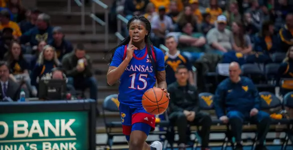 Mountaineers Outduel Jayhawks in Morgantown, 60-53 Image