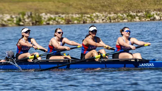 Kansas Rowing Competes at Sunshine State Invitational Image