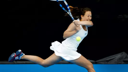 Rychagova advances in consolation at ITA All-American Image